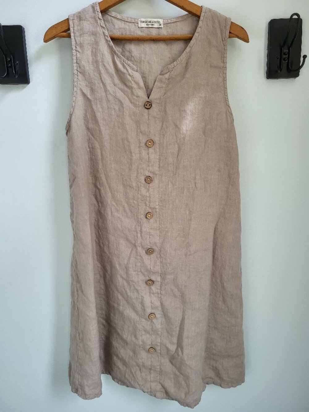 Linen Dress by Terzo Milennio – Size Medium